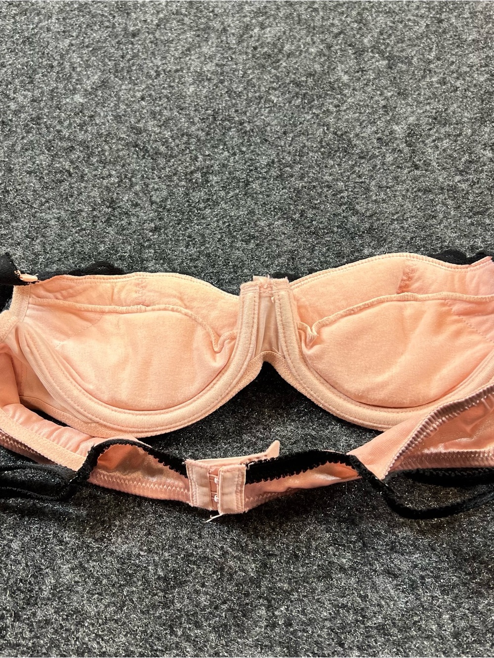 Victoria’s Secret Dream Angels 36A Satin Lace Underwire Bra Blush Pink - Picture 4 of 9